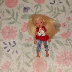 Mattle's Barbie's little sister blonde hair